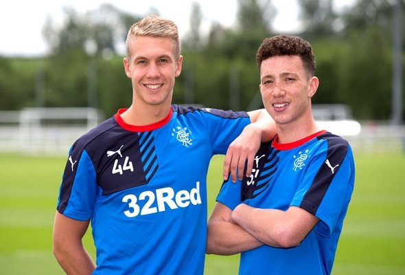 Jordan Gibson of Rangers