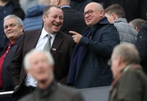 Newcastle United owner Mike Ashley