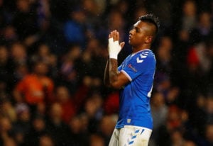 Rangers attacker Alfredo Morelos says sorry