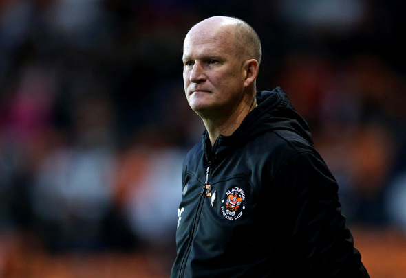 Blackpool manager Simon Grayson