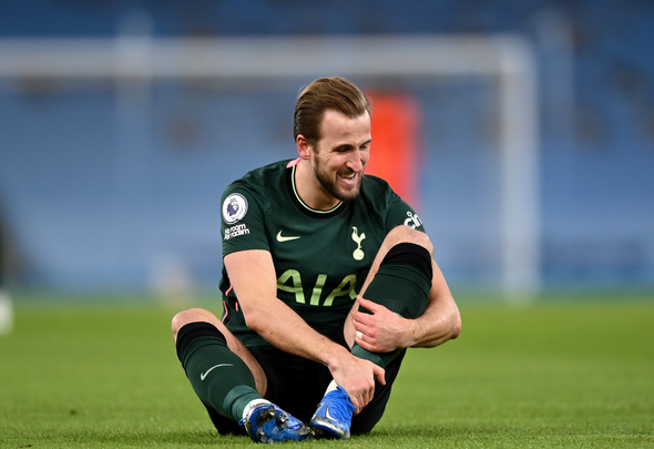 Tottenham striker Harry Kane