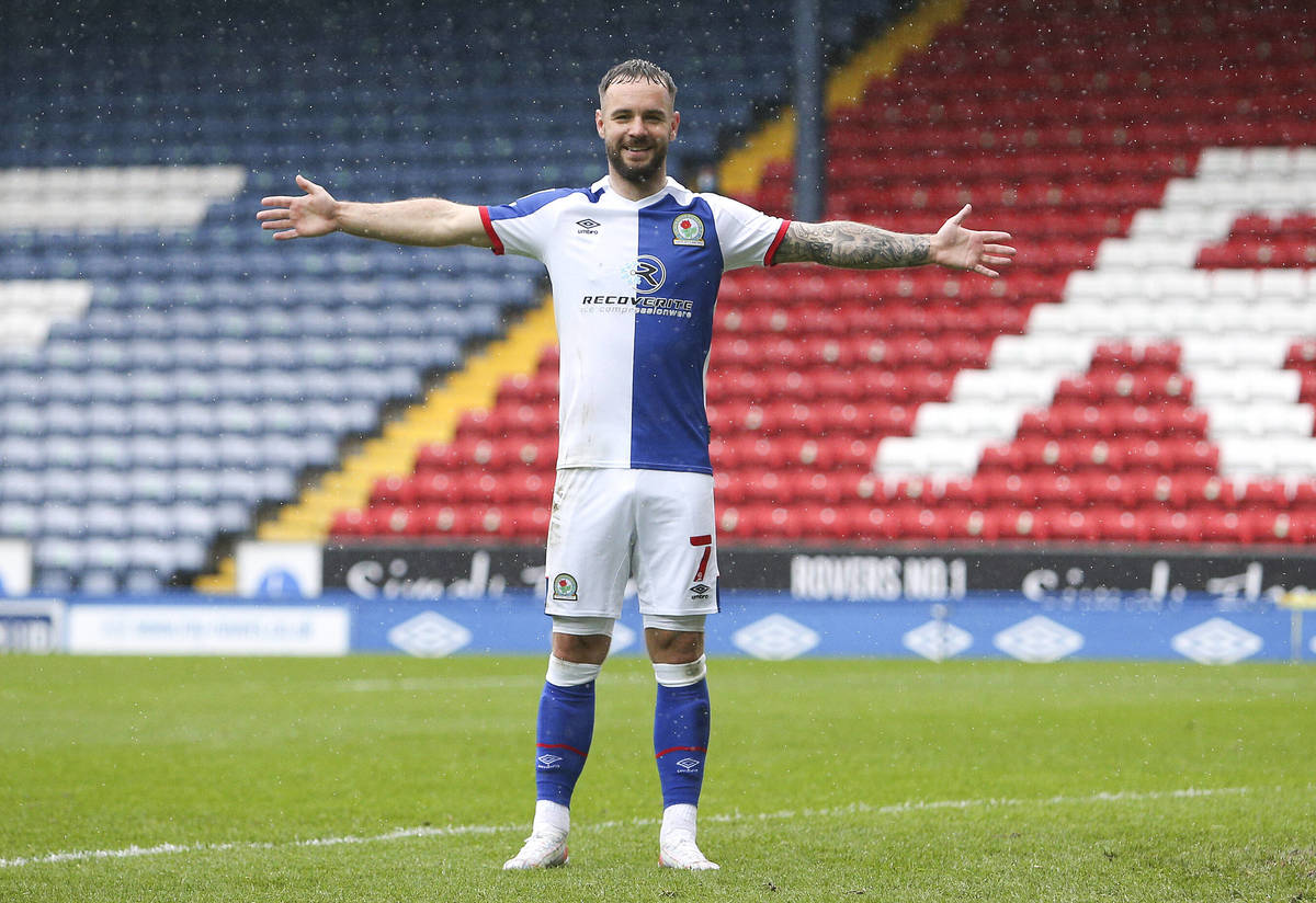 Blackburn Rovers striker Adam Armstrong