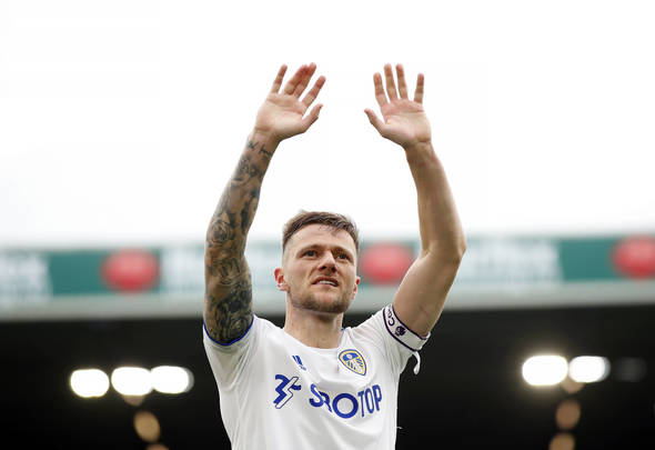 Leeds United captain Liam Cooper