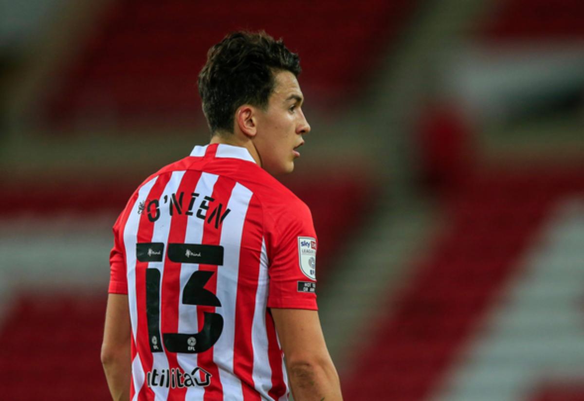 Sunderland player Luke O'Nien