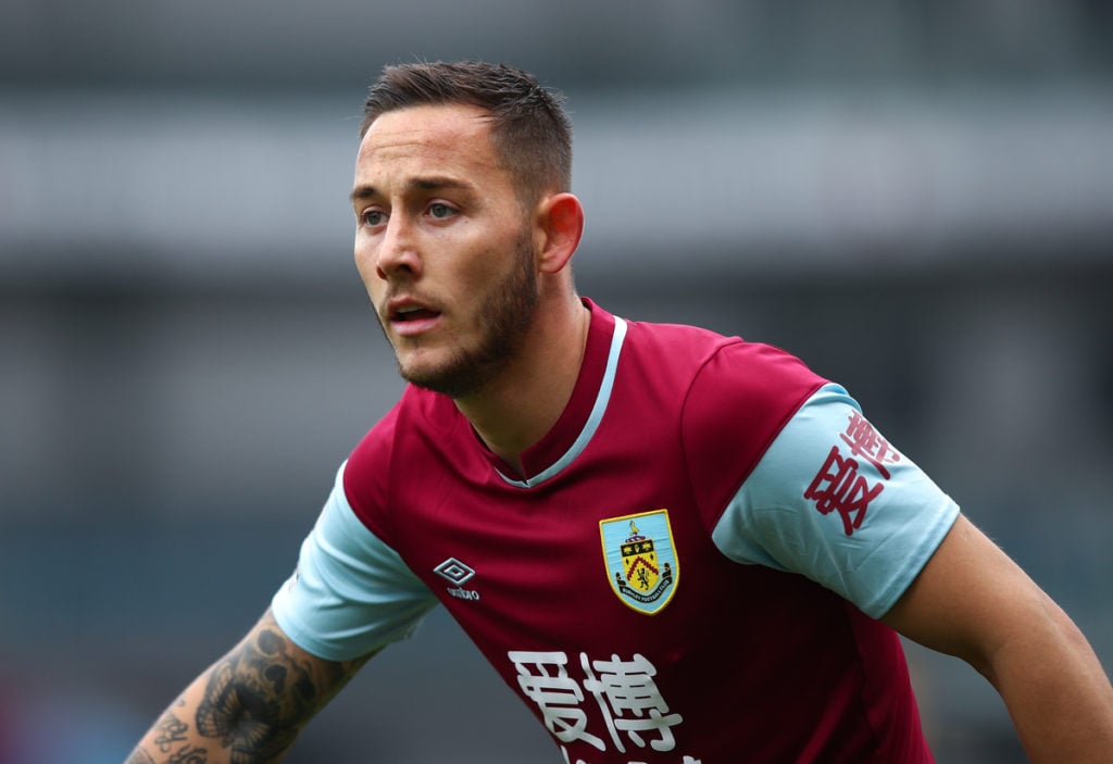 Josh Brownhill in action for Burnley