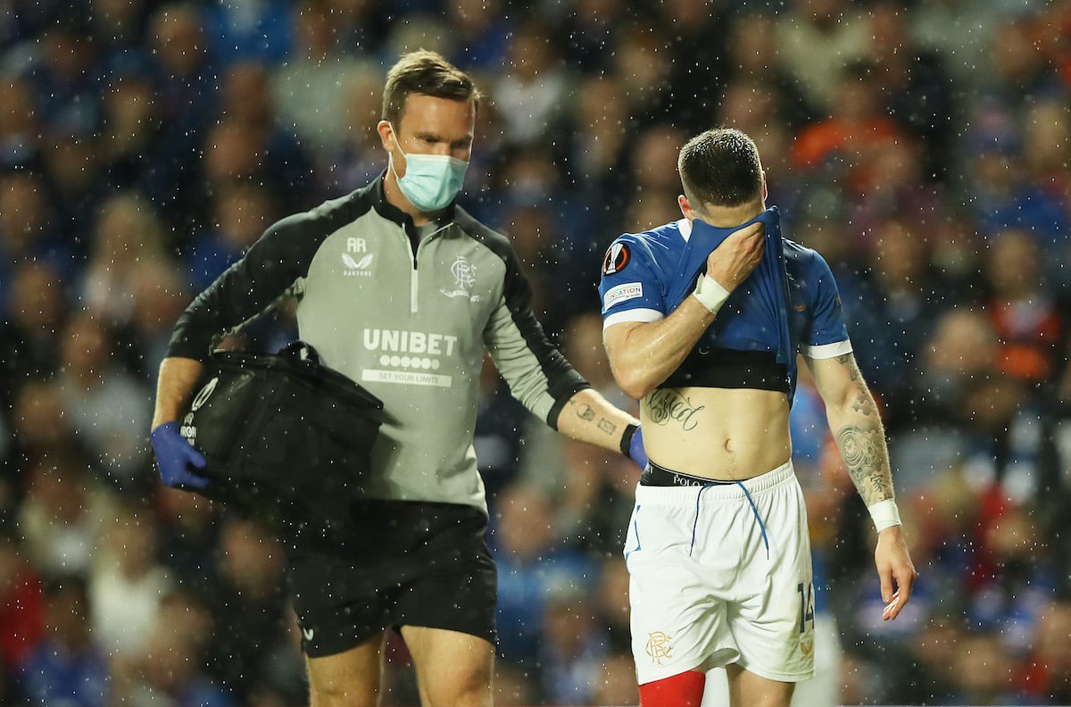 Rangers ace Kent avoided serious injury v Dundee - Hutton