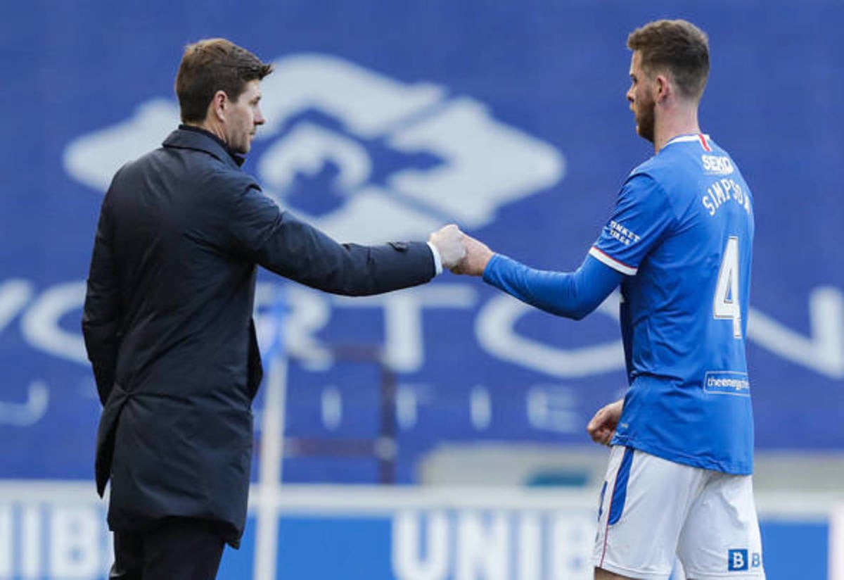 Rangers outcast Simpson needs out of Ibrox - McLeish
