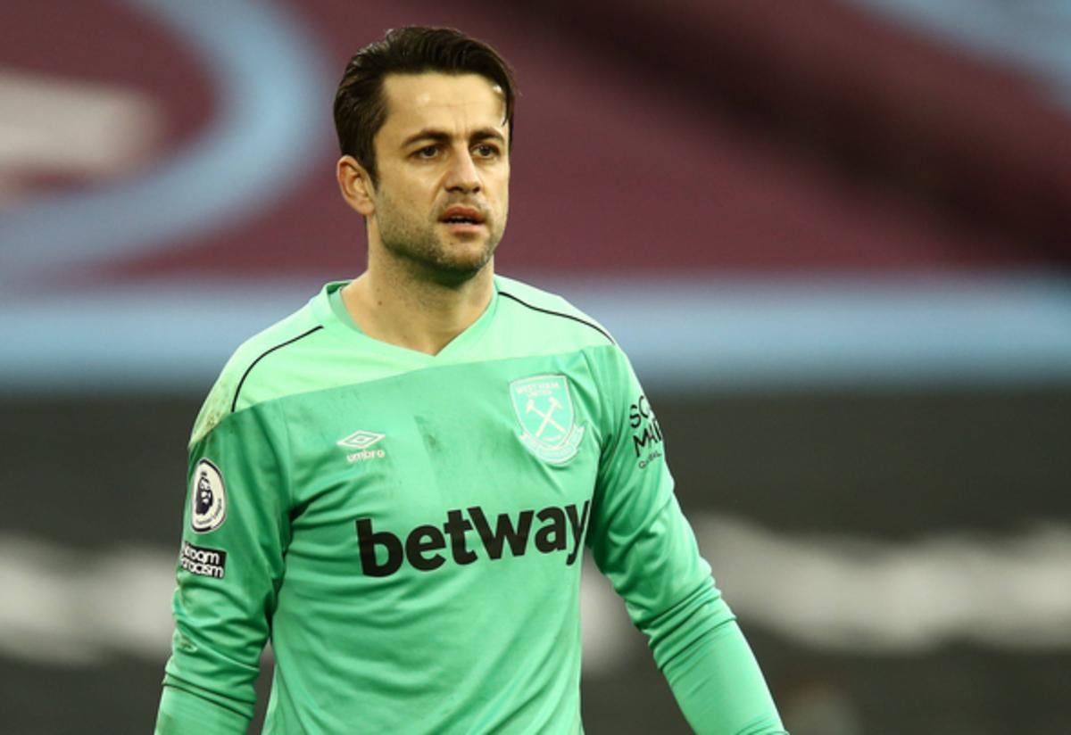 West Ham goalkeeper Lukasz Fabianski