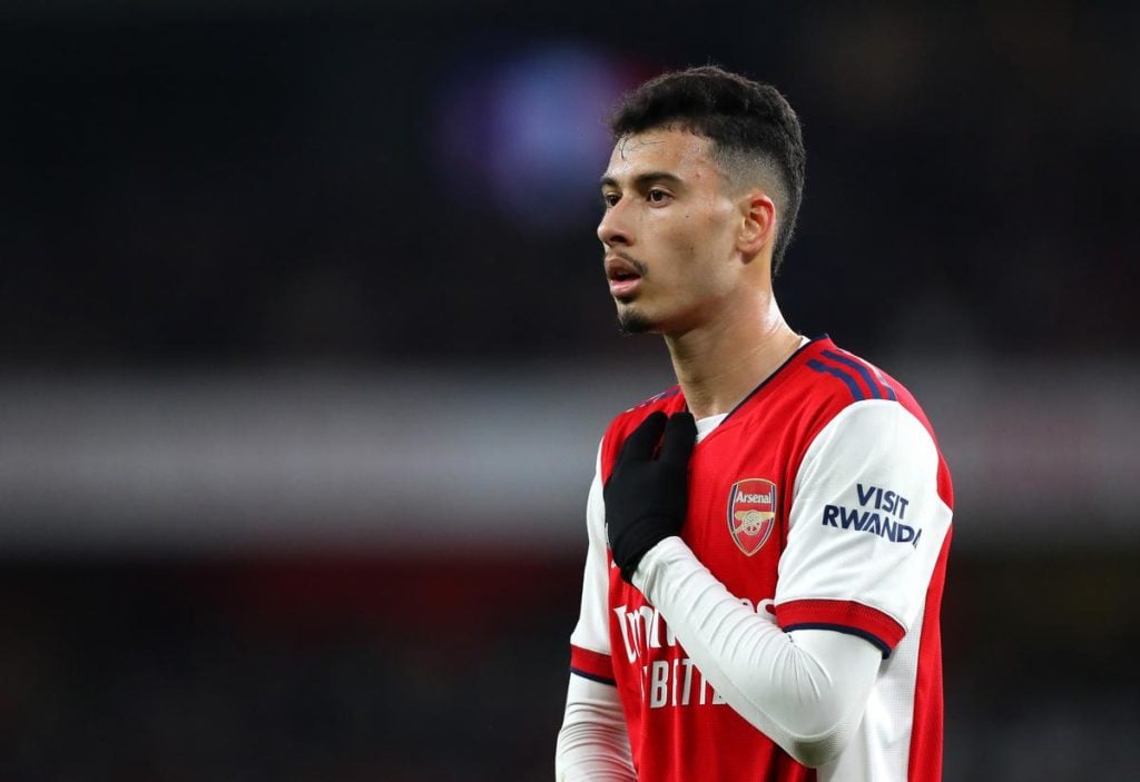 Arsenal winger Gabriel Martinelli