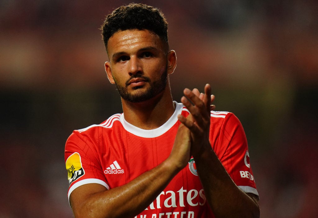 Benfica striker Goncalo Ramos