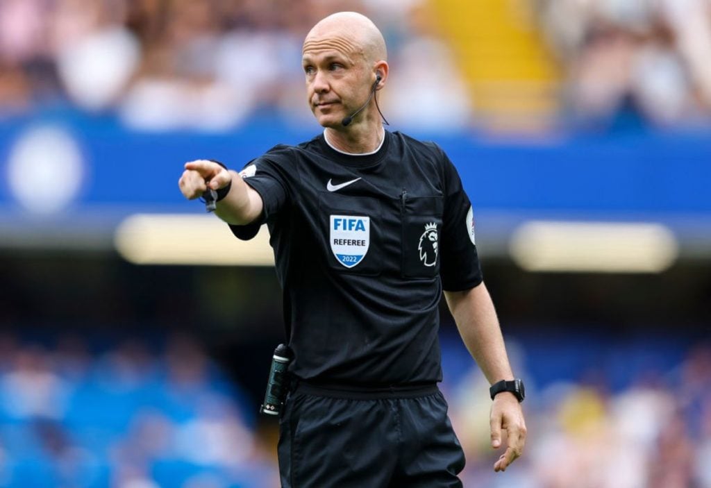 Anthony Taylor Crystal Palace vs Everton