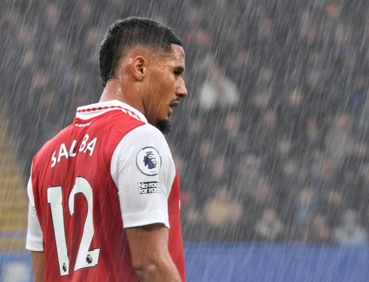 Arsenal defender William Saliba
