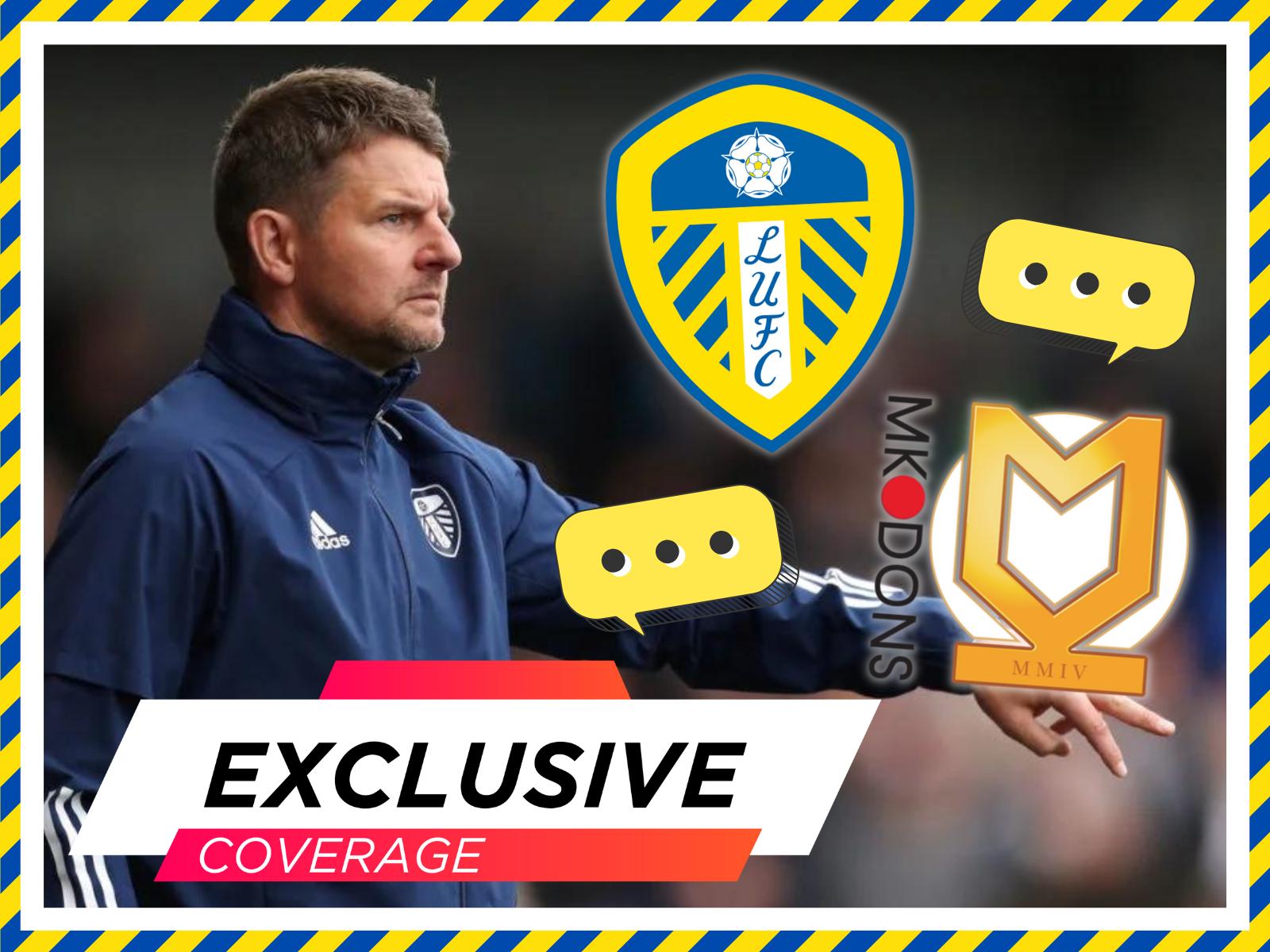 Leeds United coach Mark Jackson in advanced talks with MK Dons