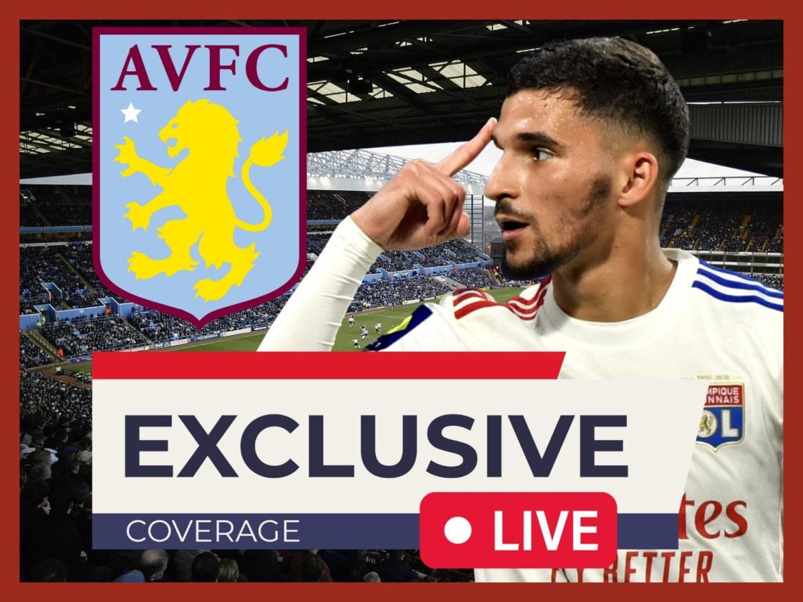 Sources: Aston Villa in late-ditch negotiations to sign Lyon midfielder Houssem Aouar