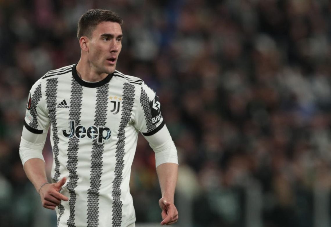 Man United are targeting Juventus striker Dusan Vlahovic