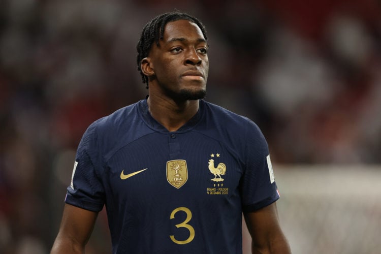 Chelsea defender Axel Disasi in action for France