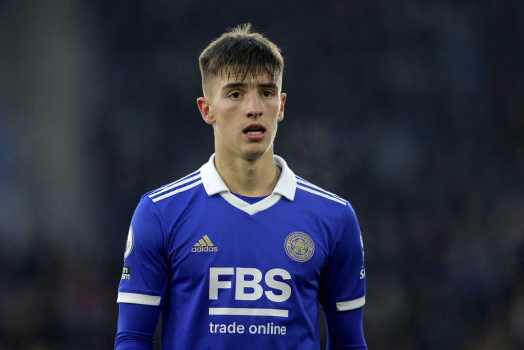 Leicester City left-back Luke Thomas