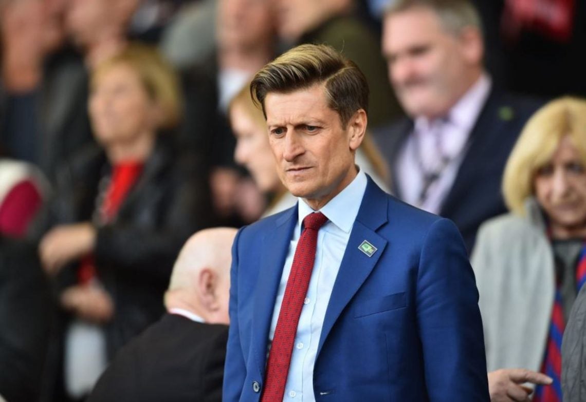 Steve Parish watching Crystal Palace