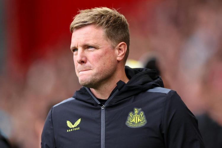Newcastle manager Eddie Howe