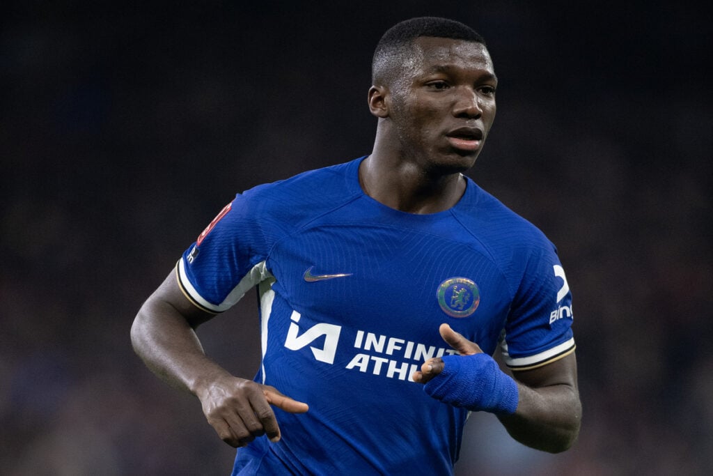 Chelsea midfielder Moises Caicedo