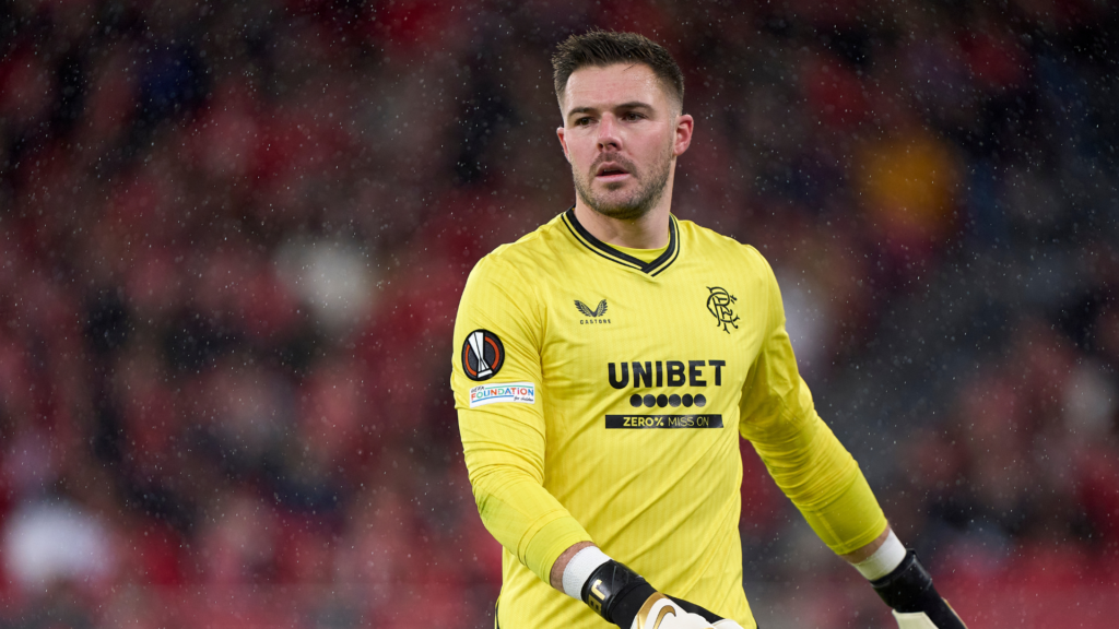Rangers goalkeeper Jack Butland