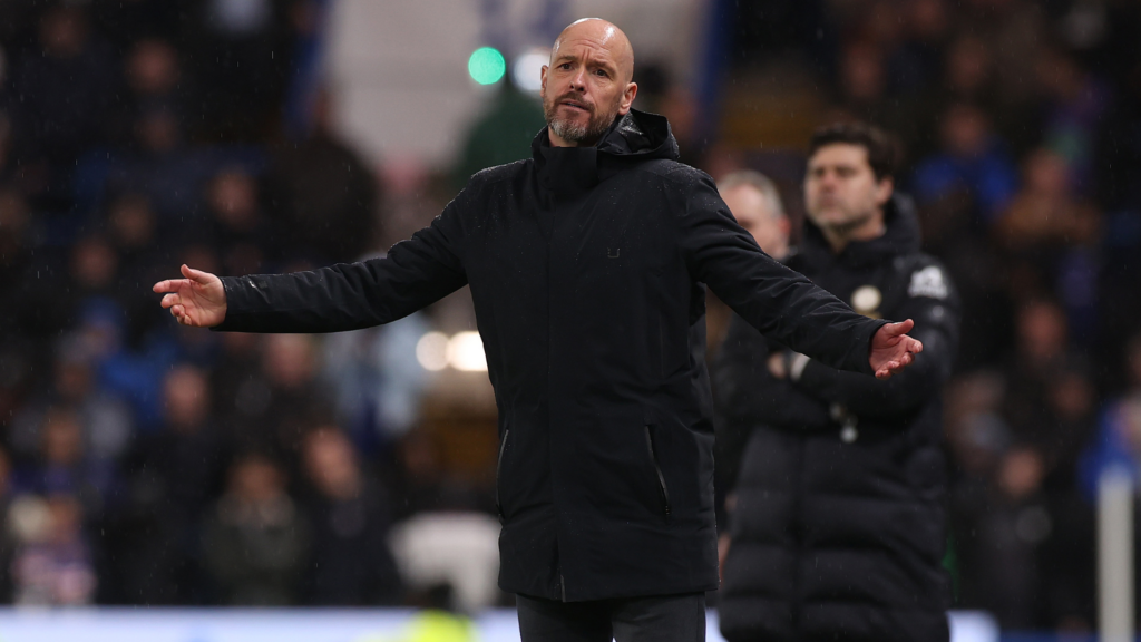 Man United manager Erik ten Hag.