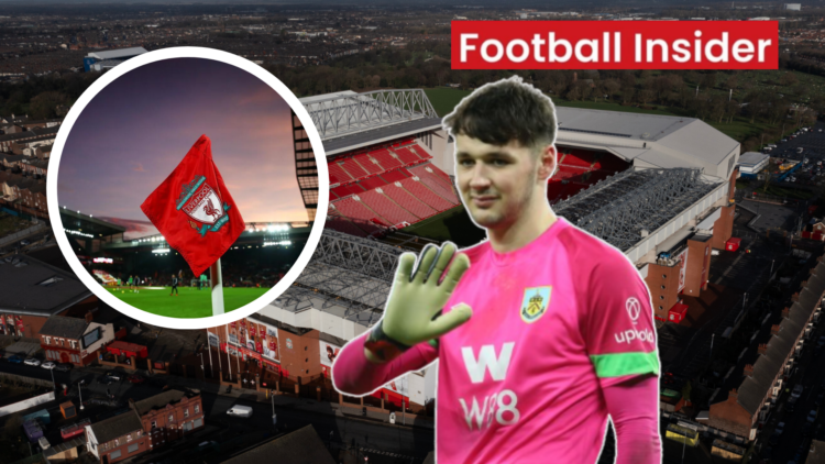 Liverpool flag, Anfield, James Trafford