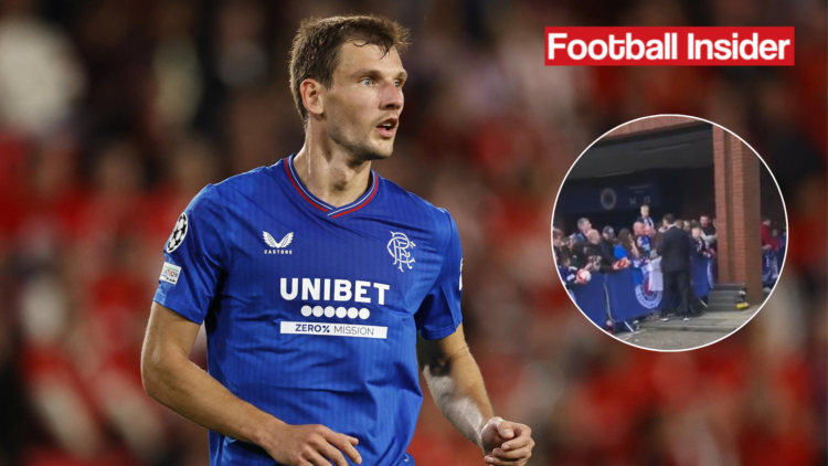 Rangers Borna Barisic incident