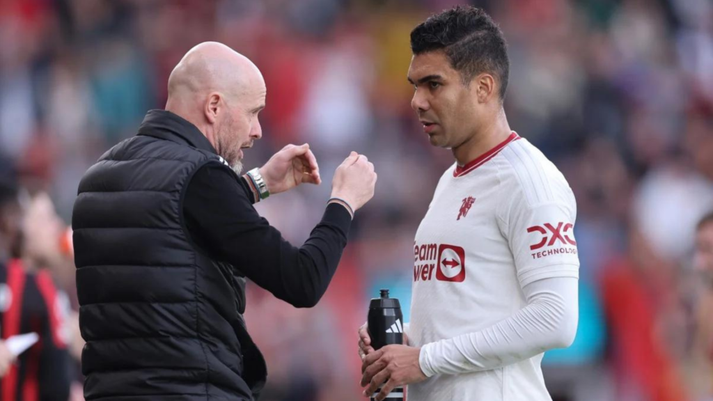 Erik ten Hag Casemiro Man United