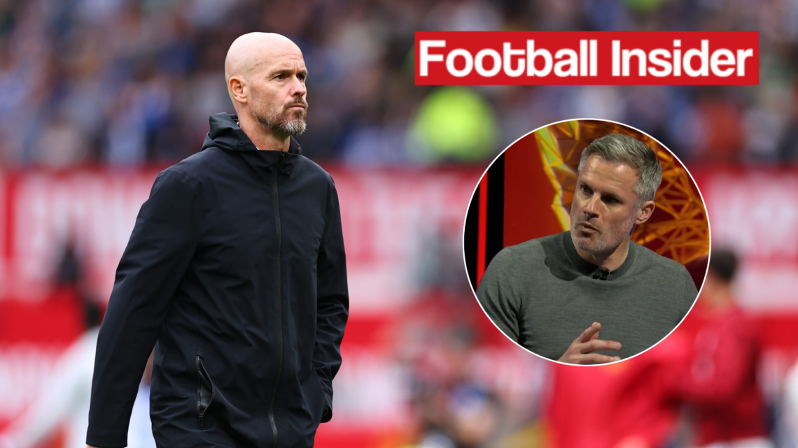 Jamie Carragher Erik Ten Hag Manchester United