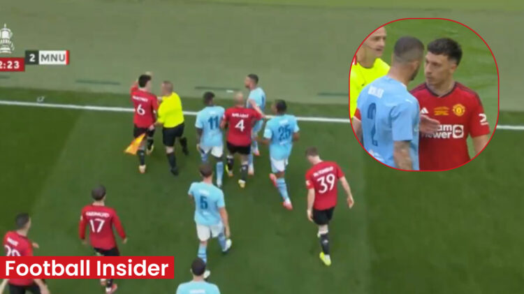 Man United Lisandro Martinez Kyle Walker Man City