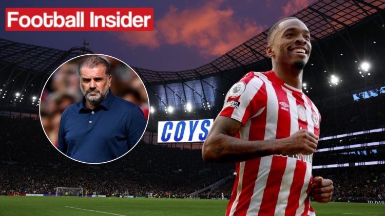Ivan Toney Tottenham Ange Postecoglou