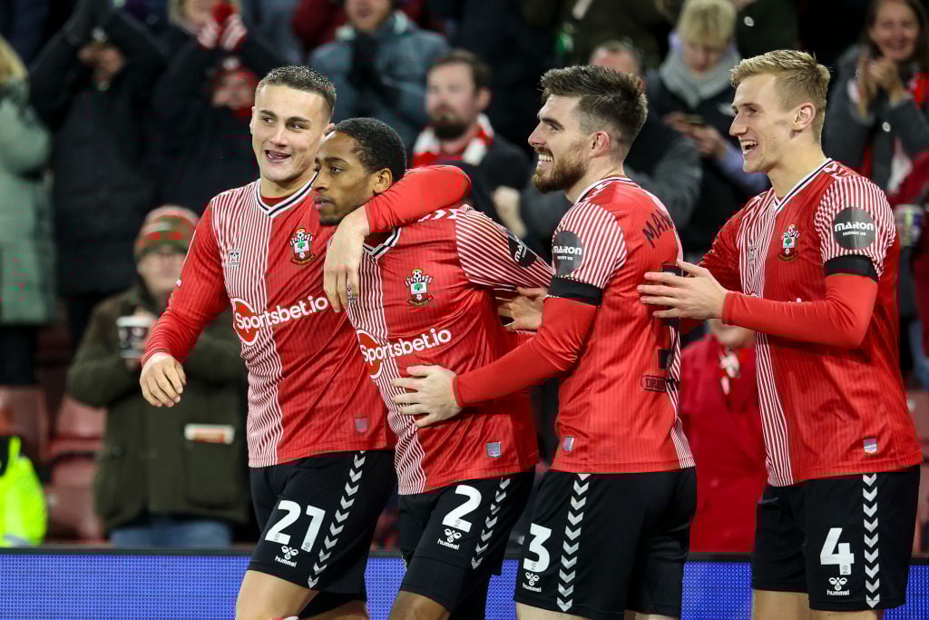 Southampton players together