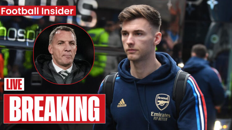 Kieran Tierney Arsenal Celtic Brendan Rodgers