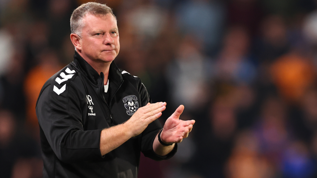 Stoke City boss Mark Robins