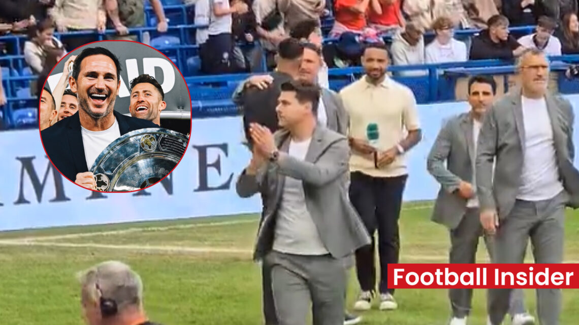 Mauricio Pochettino and Frank Lampard returned to Chelsea for Soccer Aid