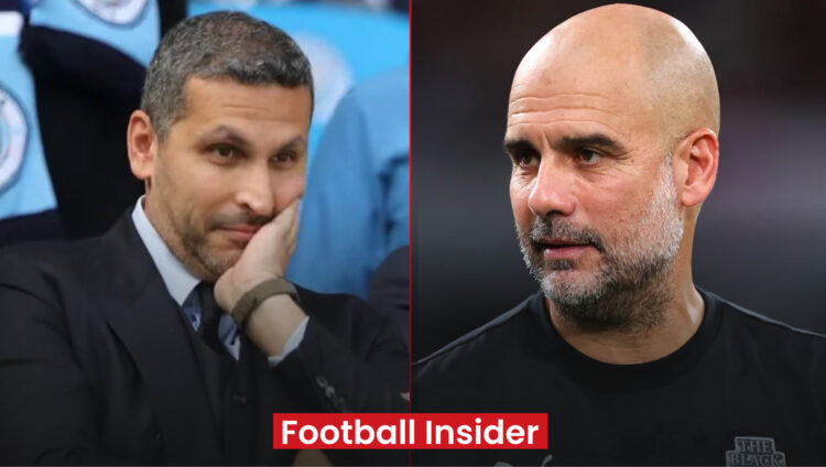 Pep Guardiola, Khaldoon Al Mubarak, Man City