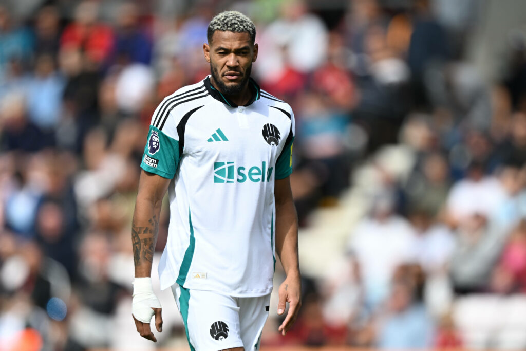 Newcastle midfielder Joelinton