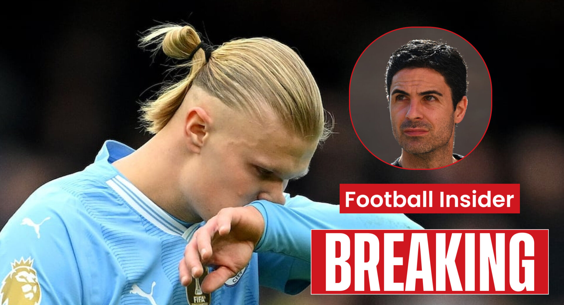 Piers sends 'nasty' message to Erling Haaland after Arsenal bustup