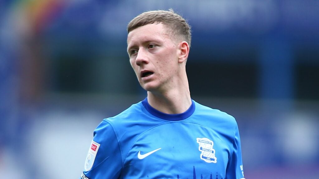 Birmingham striker Jay Stansfield