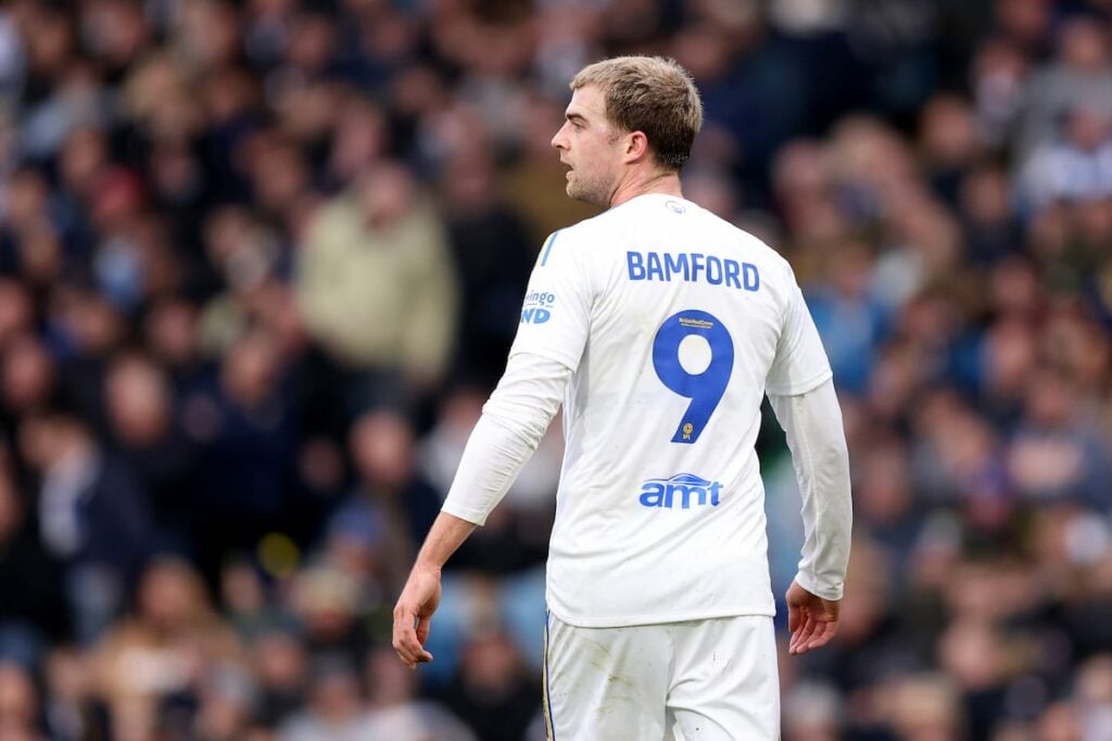 Patrick Bamford in action for Leeds United
