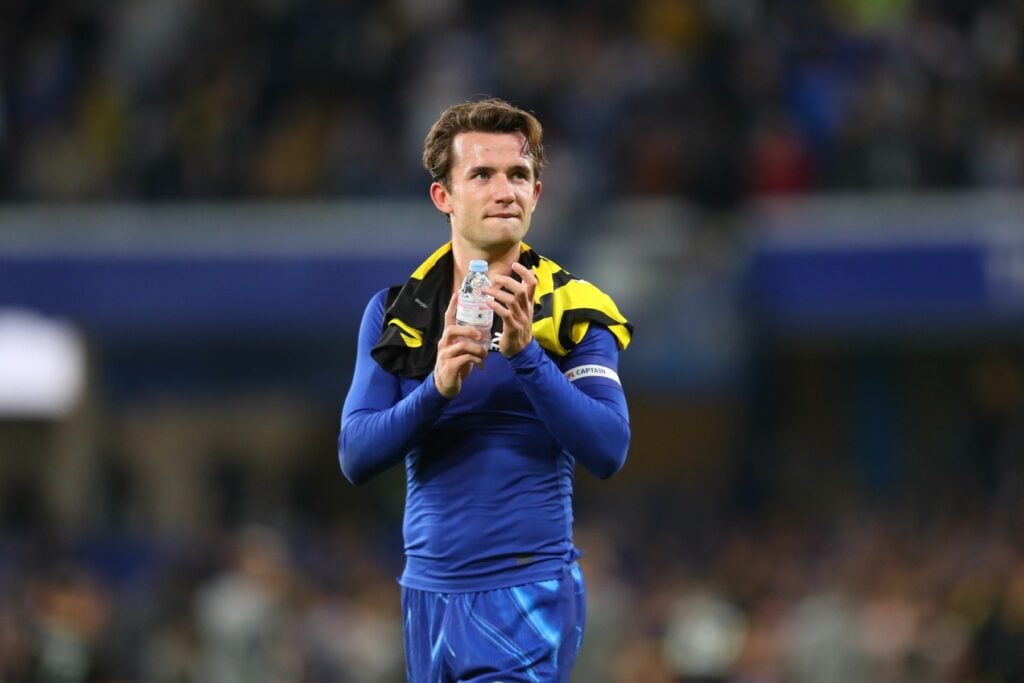 Ben Chilwell applauds Chelsea fans