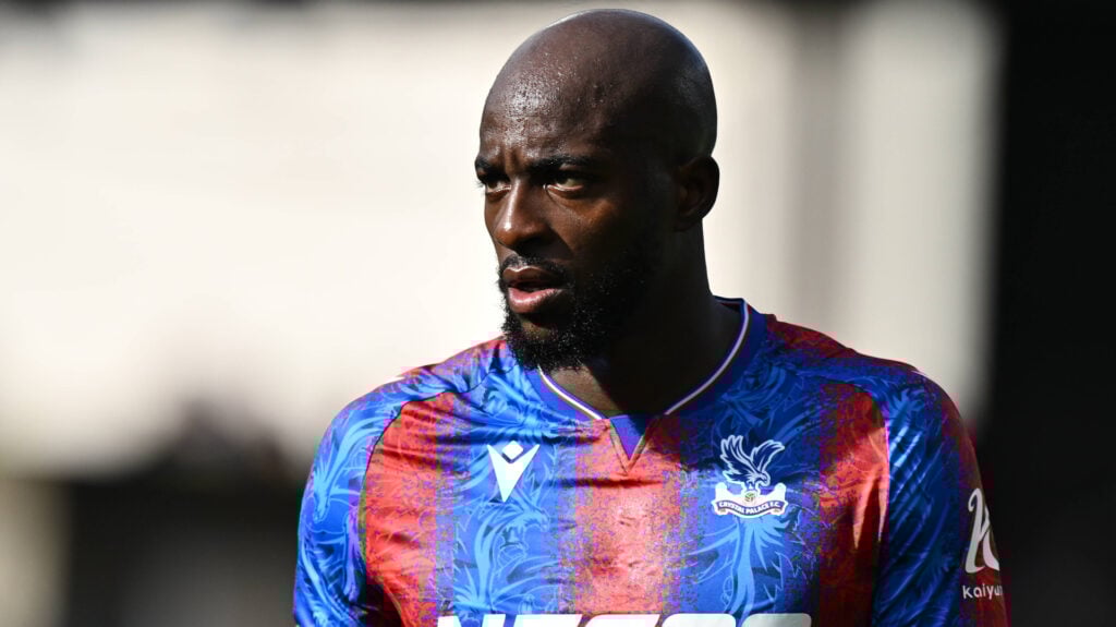 Jean-Phillipe Mateta playing for Crystal Palace