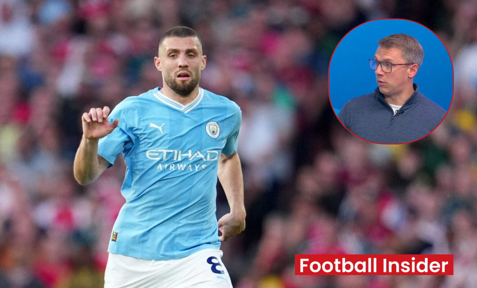 Man City fans savage Stephen Warnock for 'worst take' on Mateo Kovacic