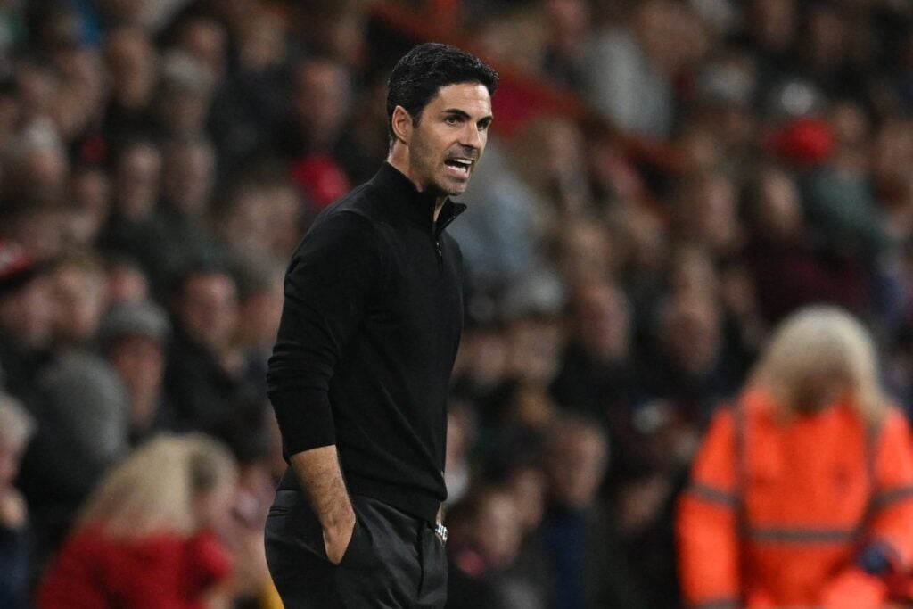 Arsenal manager Mikel Arteta