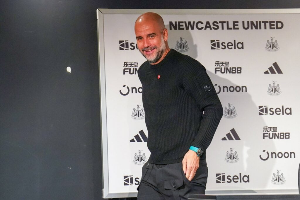 Man City boss Pep Guardiola