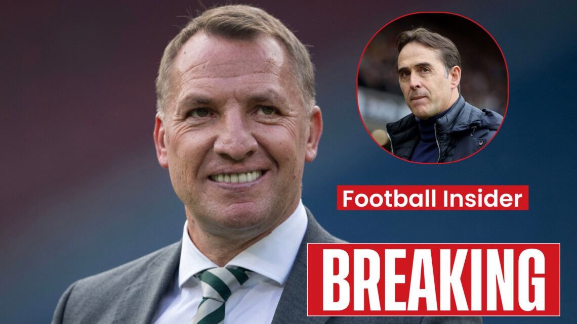 Brendan Rodgers Celtic West Ham Julen Lopetegui