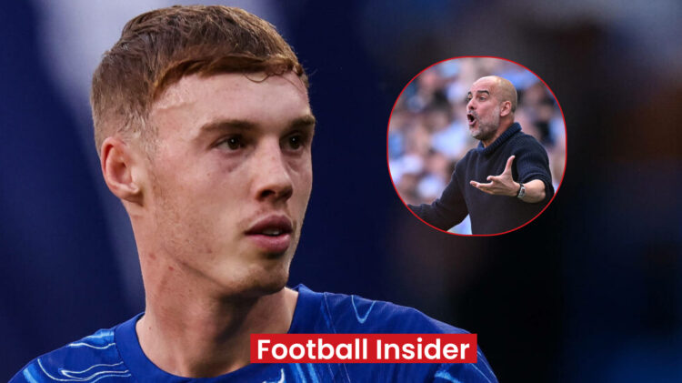 Cole Palmer Pep Guardiola Man City