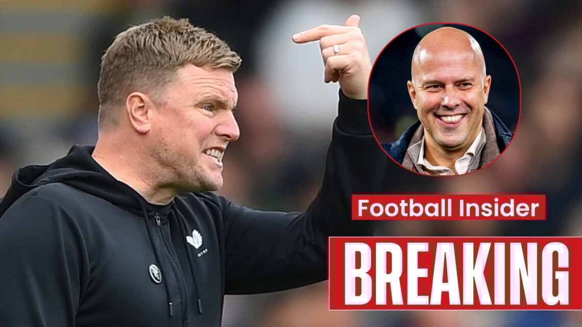 Eddie Howe Newcastle Arne Slot Liverpool