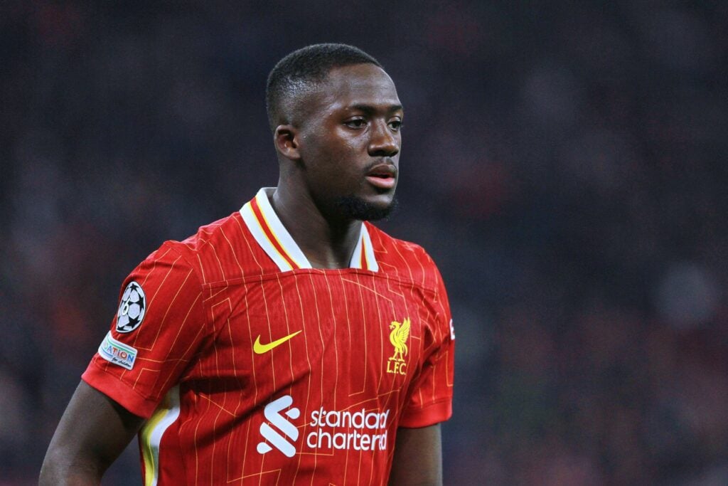Liverpool centre-back Ibrahima Konate